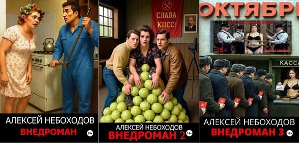 Алексей Небоходов Внедроман. Книги 1-3