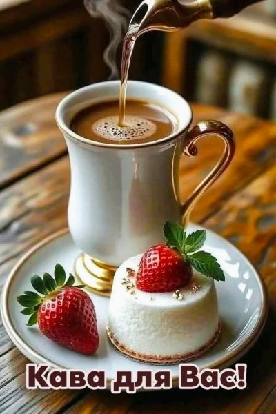 Раночку ... Смачної Кавусі ...