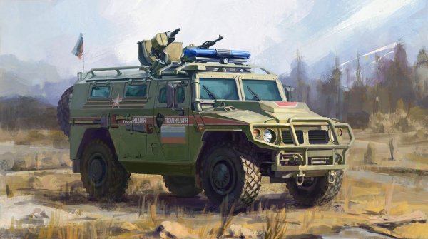 Russian GAZ 233115 Tigzer-M SPN (Copy)