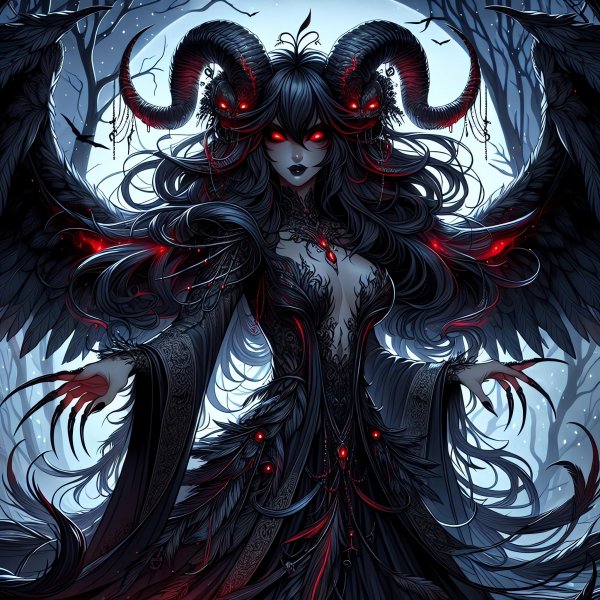 Демон,девушка,фэнтези.2