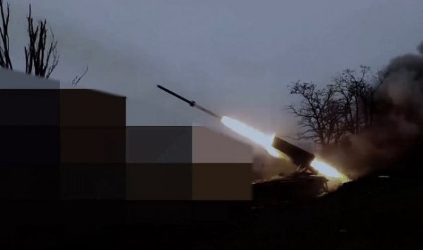 Боевая работа ТОС-1 "Солнцепёк" на Северском направлении СВО