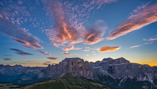 Италия Dolomites скале Утес