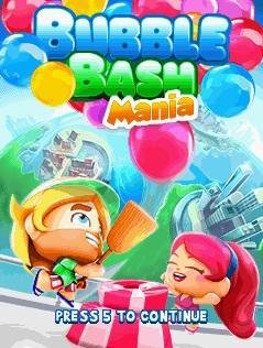 Bubble Bash Mania 240x400 Asha 305