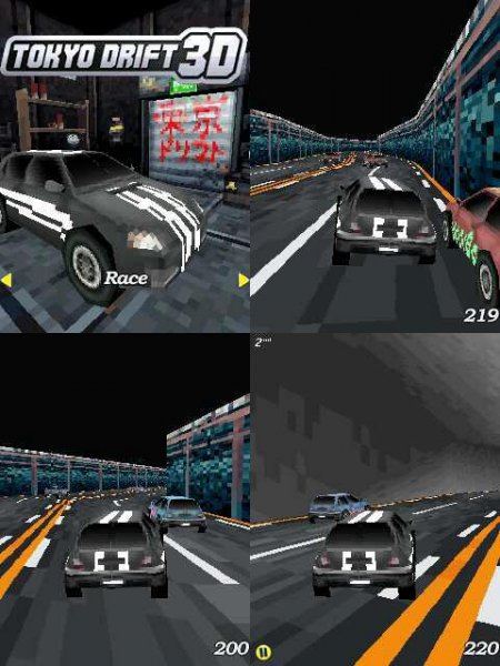 Tokyo Drift 3D 240x320 6280