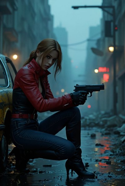 Claire Redfield ' Gotta hide'