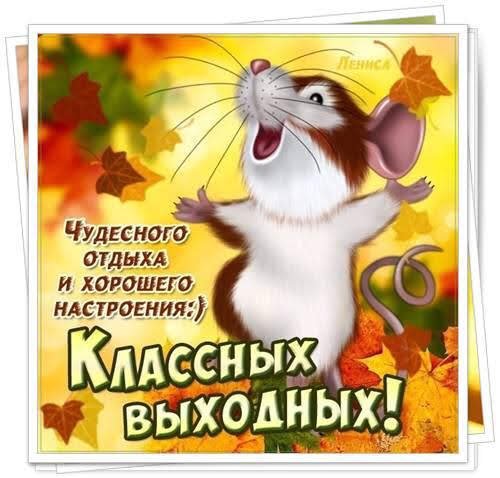 Классных выходных