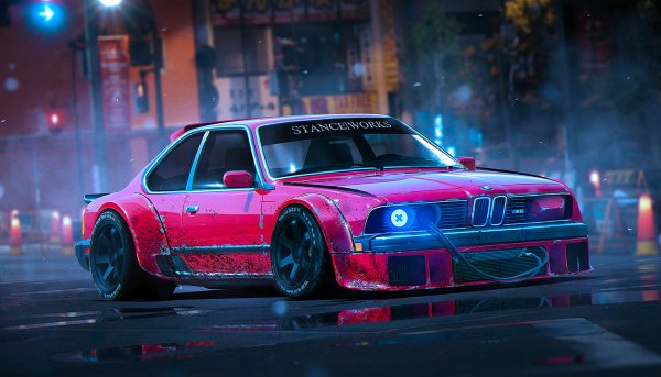 BMW M6 1988 Stance