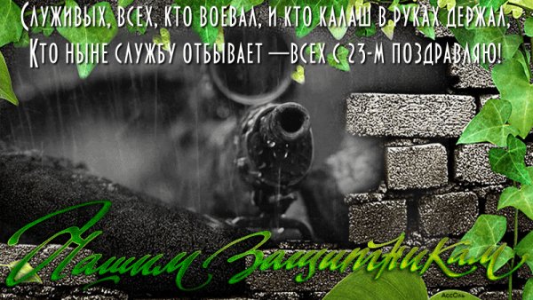 С 23 Февраля!