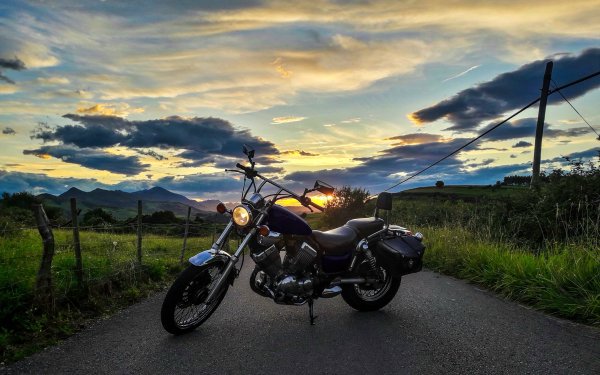 Yamaha virago mototsikl