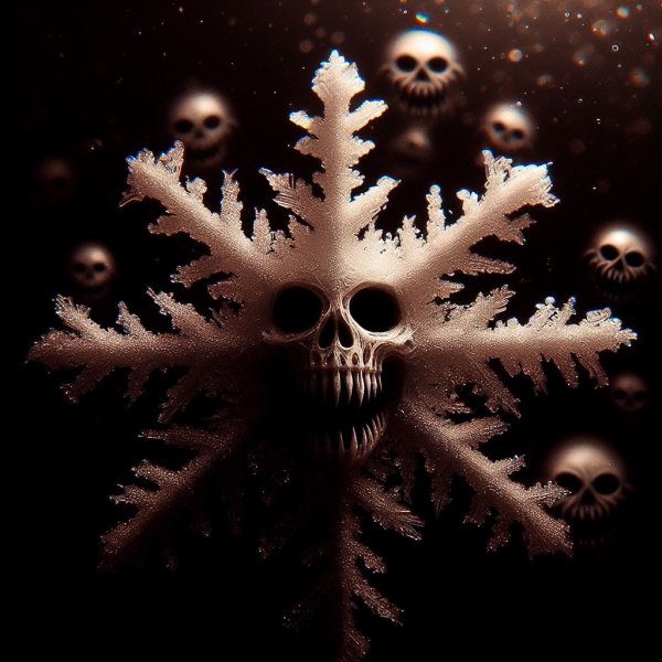 Fieshadowy snowflake, horror vibes