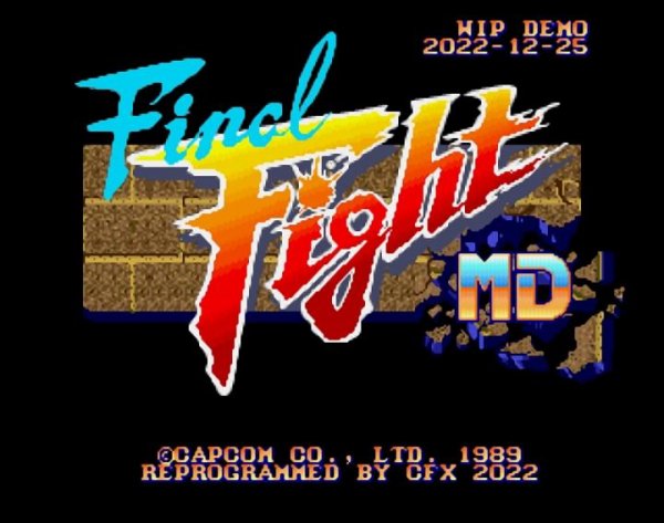 Final Fight MD (Demo 2022-12-25)
