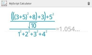 MyScript Calculator 1.ru