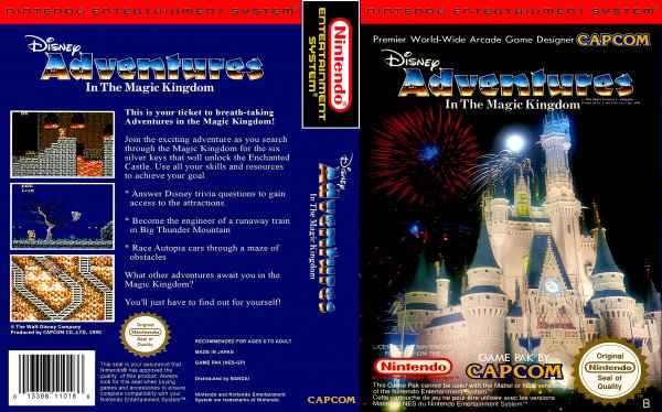 Nes disneyadventuresinthemagickingdom au