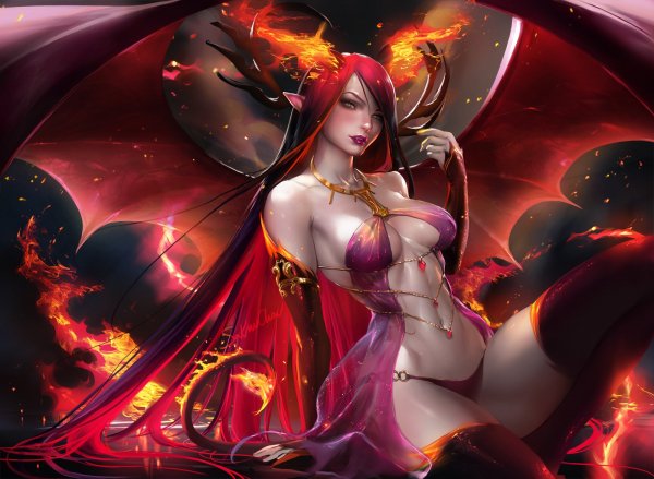 Sakimichan realistic succubus-275924