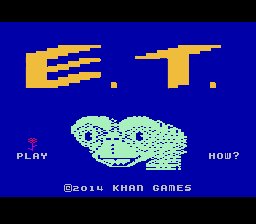 E.T. - The Extra Terrestrial (KHAN Games) (PD)