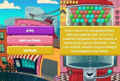 Candy Bubble Blast 320x240