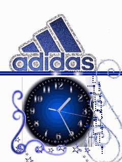 Blue adidas часы