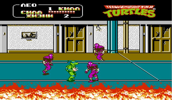 Teenage Mutant Ninja Turtles II (U) [Hack]