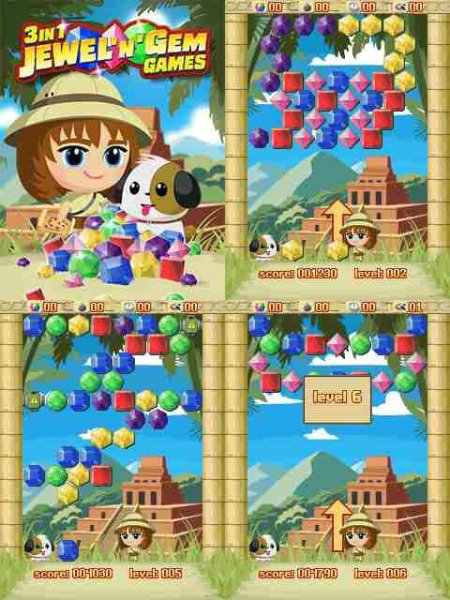 3in1 Jewel n Gem SE 240x320 k800