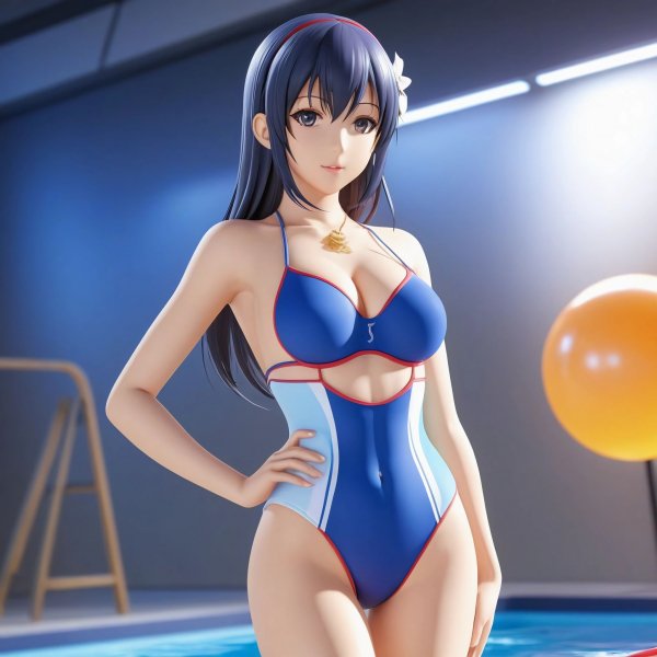 3d,аниме,девушка,купальник,лето.02