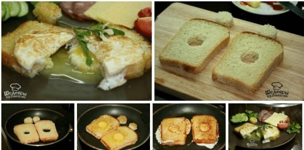 ГРЕНКИ С ЯЙЦОМ