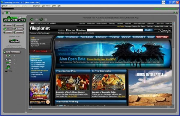 GameSpy Arcade