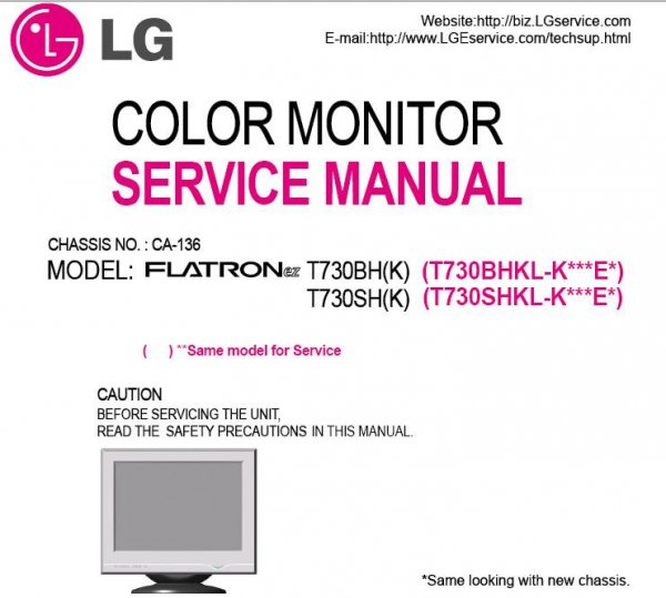 LG FLATRON T730BH KL(T730SHKL)