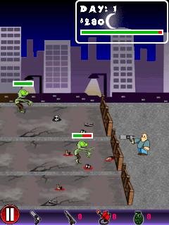 zombie defense 240x320