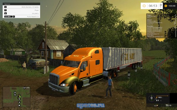 peterbilt roadtrain