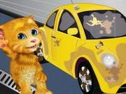 Talking Ginger car wash