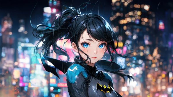 Batwoman Anime Girl