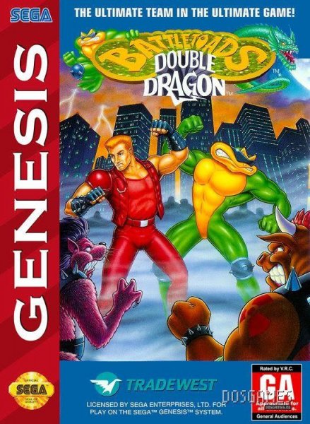 Battletoads And Double Dragon [Rus](SEGA)