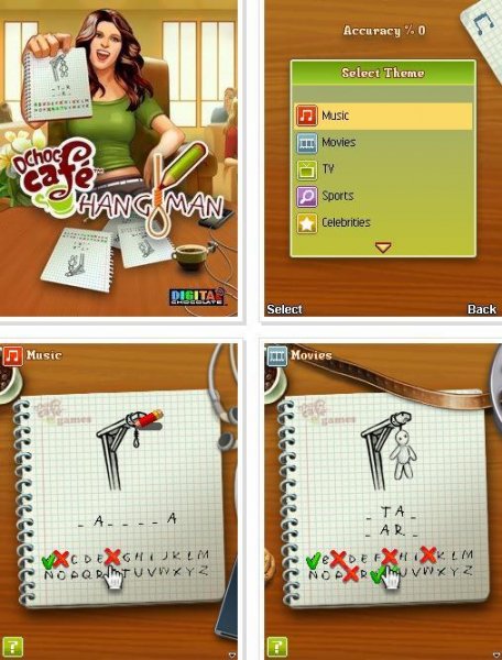 Кафе любителей игры Виселица