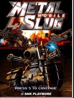 Metal Slug 4 Mobile 320x480