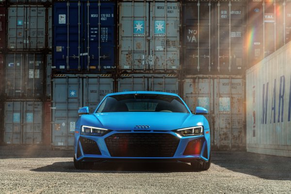Audi-r8-blue-front-vag