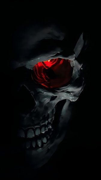Black-background-and-scary-skull-161025