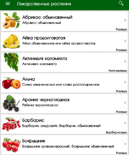 Лекарственные растения 1.0.5