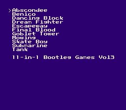 11-in-1 Bootleg Games Vol3 (Unl)