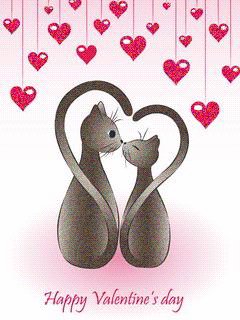 Happy Valentines Day.Animacija