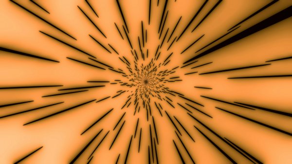 Orange-lines-motion-dynamics-black