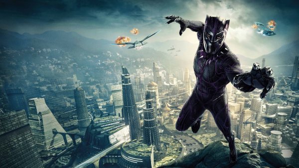 Black-panther-uhd-8k-wallpaper