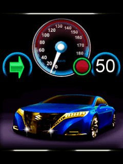 Супер тачка suzuki car спидометр