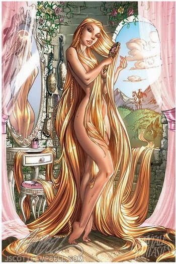 J. Scott Campbell - Rapunzel