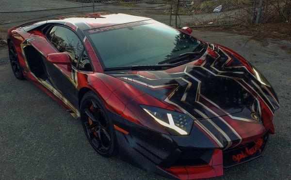 Lamborghini Aventador LP700-4 Spiderghini Wrap 2019
