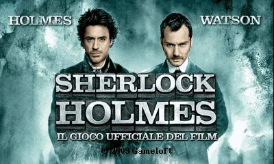 sherlock holmes the official movie game