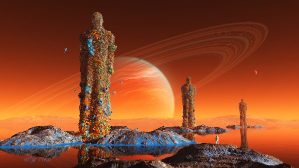 Фэнтези космос обои ПК