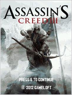 Assassins Creed III SE K800i