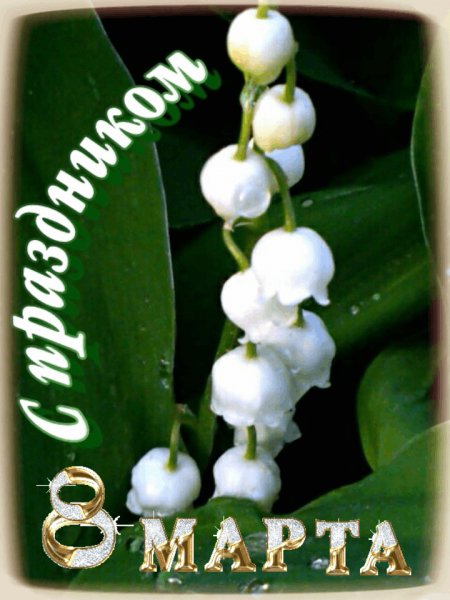 С праздником 8Марта