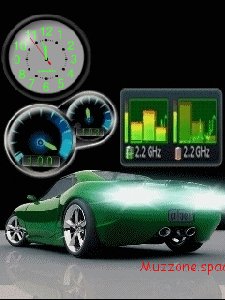 Green car