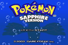 Pokemon Saphire русский язык